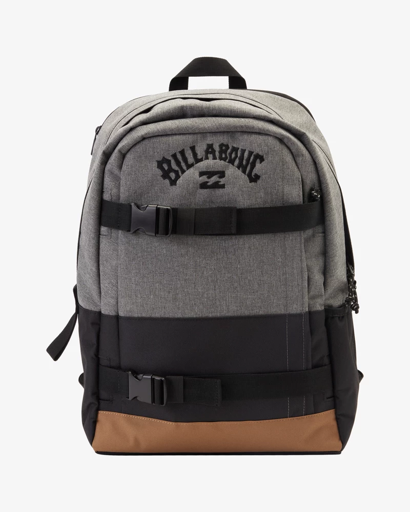 Billabong Command Stash 26L Medium Backpack - Grey Heather