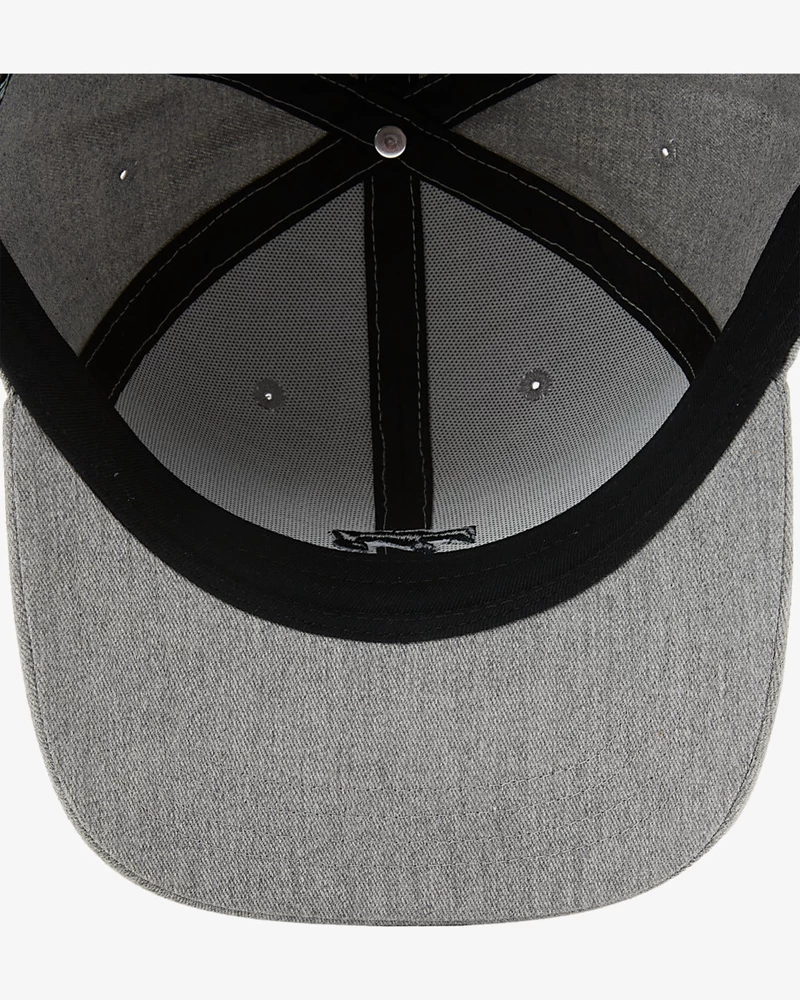 Billabong All Day Snapback Hat - Grey Heather