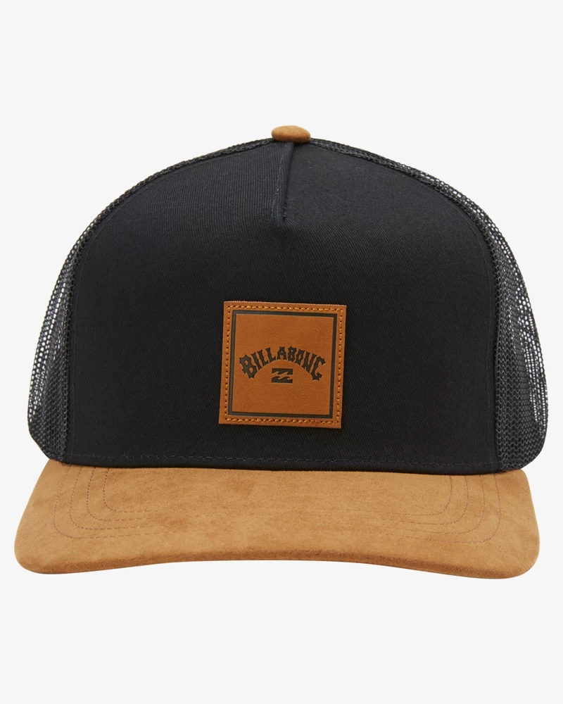 Billabong Stacked Trucker Hat - Black/Tan