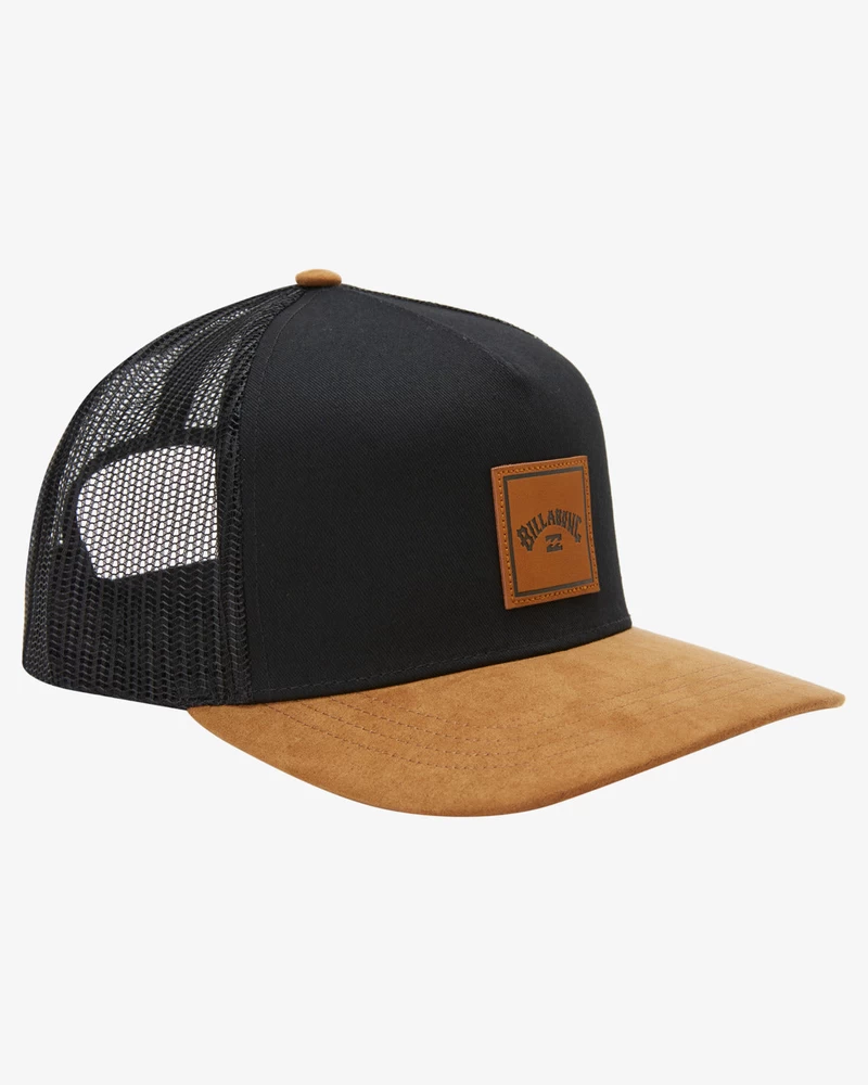 Billabong Stacked Trucker Hat - Black/Tan