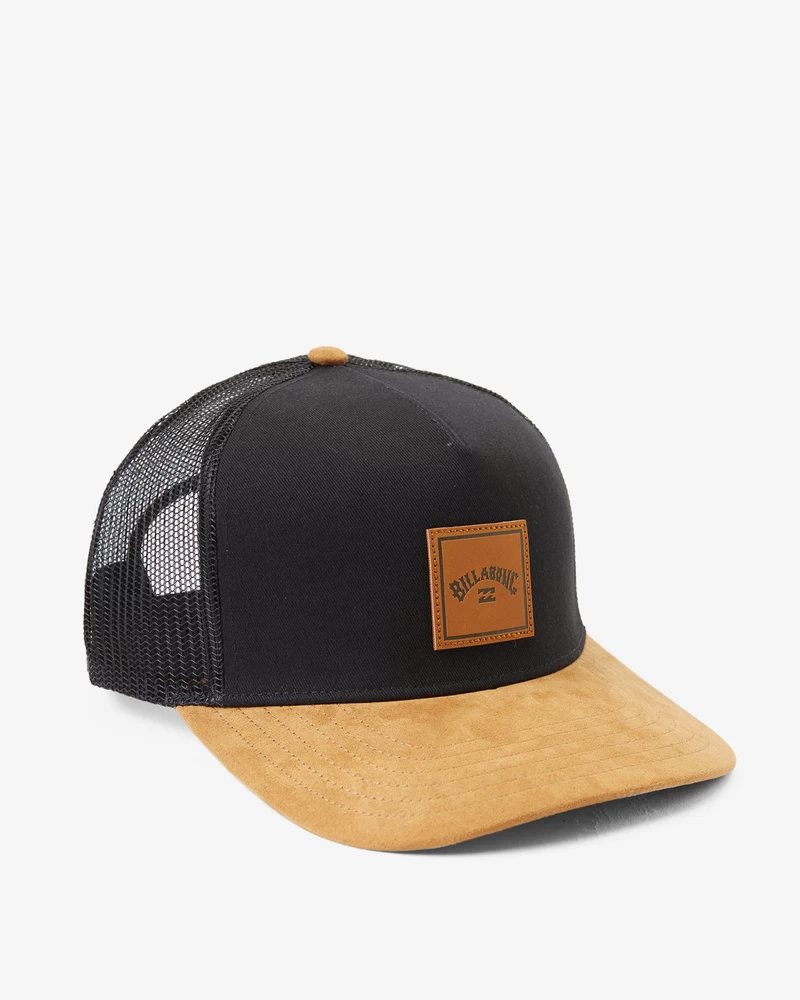 Billabong Stacked Trucker Hat - Black/Tan