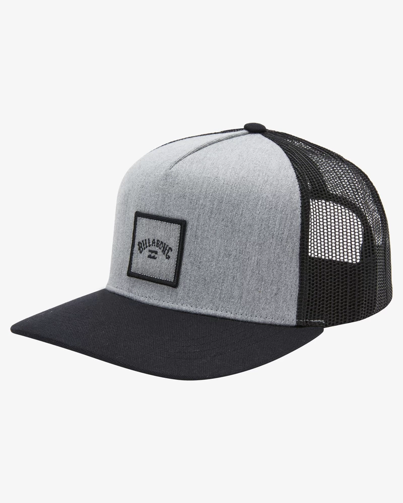 Billabong Stacked Trucker Hat - Grey Heather