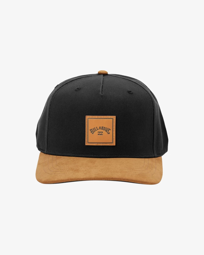 Chapéu Snapback Empilhado Billabong - Preto/tan