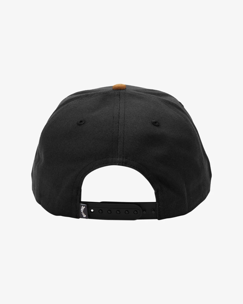 Chapéu Snapback Empilhado Billabong - Preto/tan