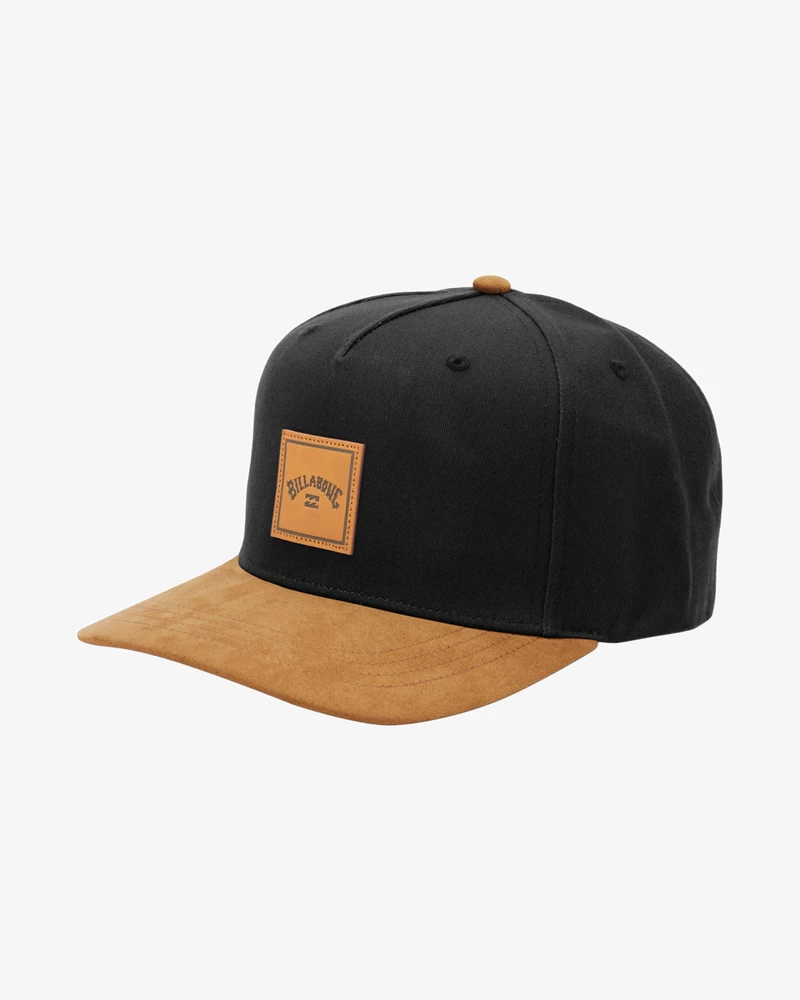 Billabong Gestapelde Snapback Hoed - Zwart/bruin
