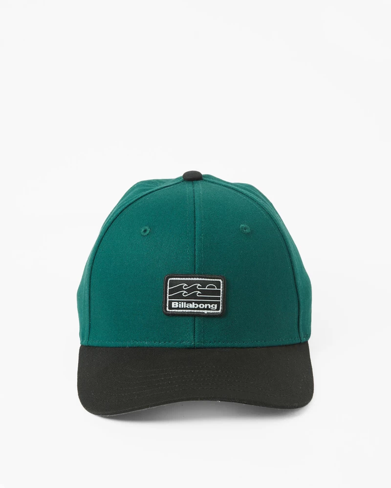 قبعة Billabong ذات جدار Snapback - أزرق مخضر عميق