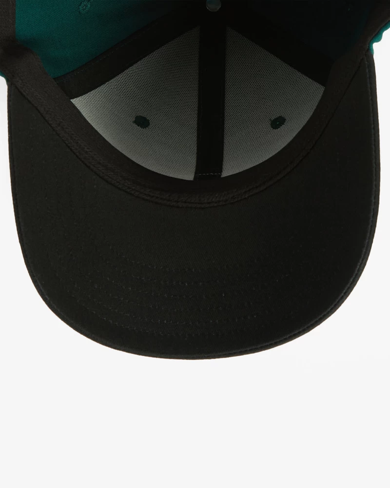 قبعة Billabong ذات جدار Snapback - أزرق مخضر عميق