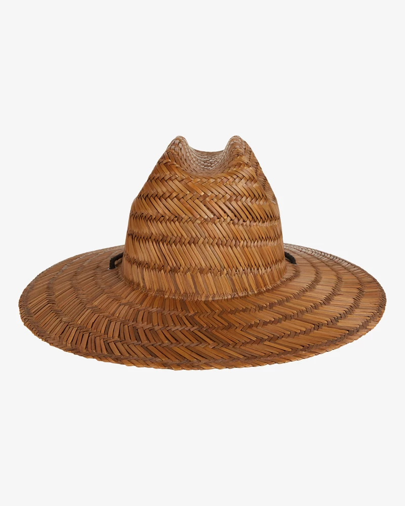 Billabong Tides Straw Lifeguard Hat - Brown