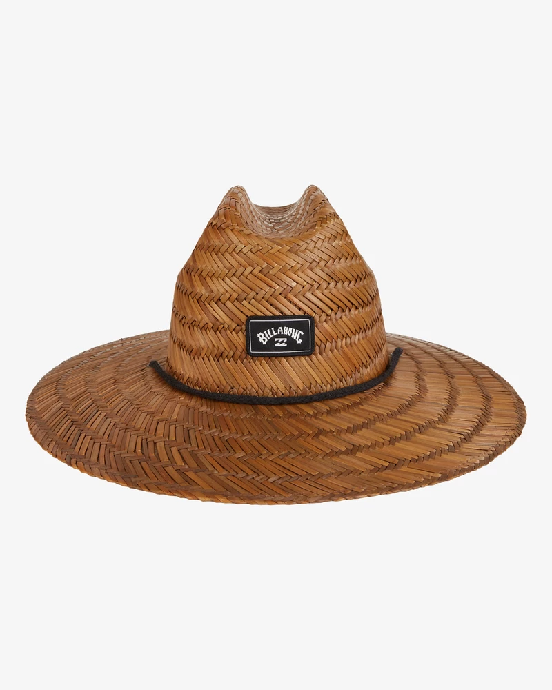 Billabong Tides Straw Lifeguard Hat - Brown