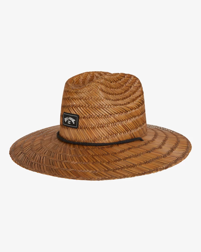 Billabong Tides Straw Lifeguard Hat - Brown