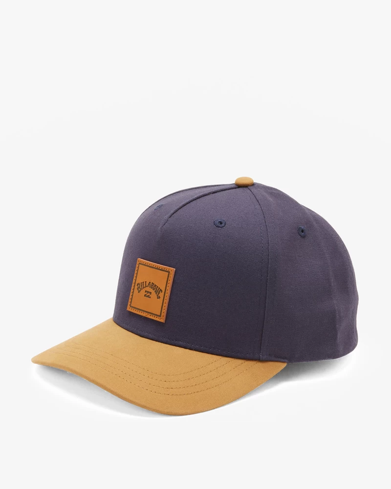 Billabong Stacked Snapback Hat - Navy Blue