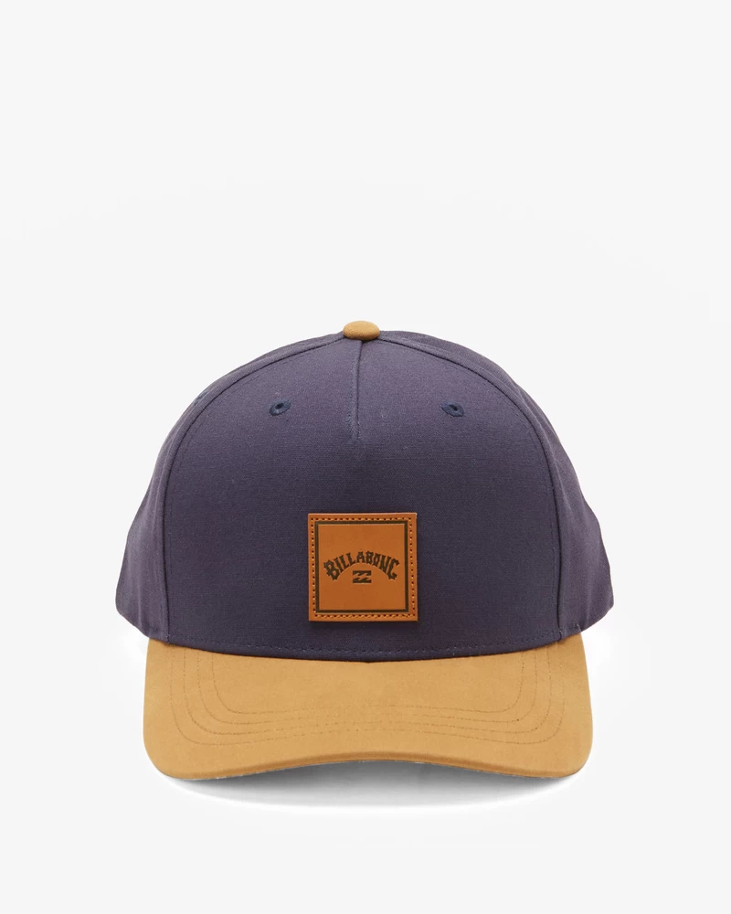 Billabong Stacked Snapback Hat - Navy Blue
