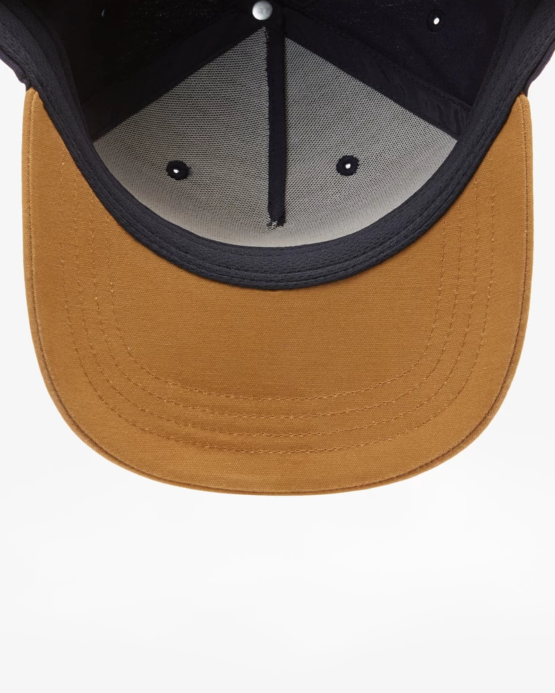 Billabong Stacked Snapback Hat - Navy Blue