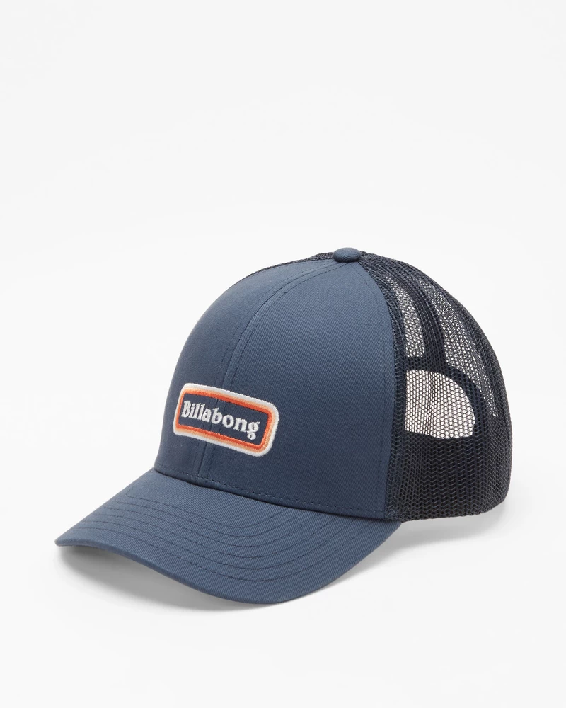 Billabong Walled Trucker Hat - Denim Blue