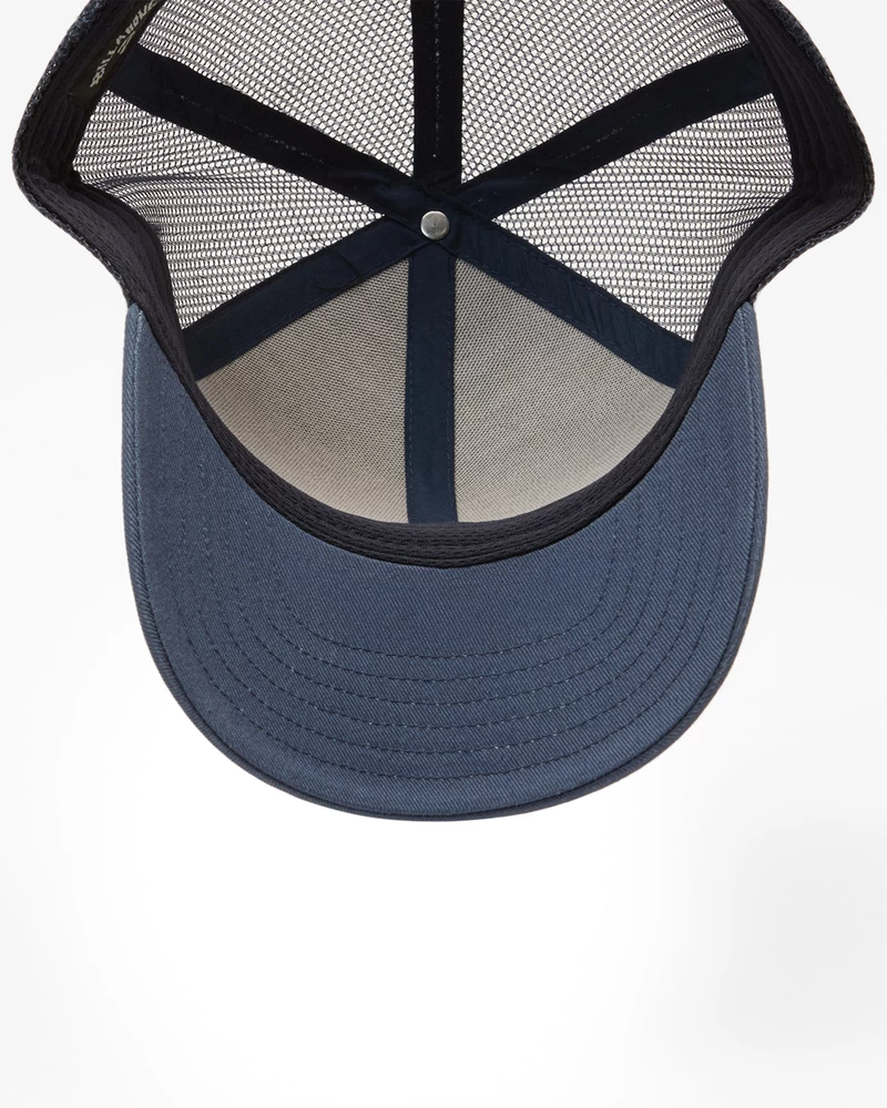 Billabong Walled Trucker Hat - Denim Blue