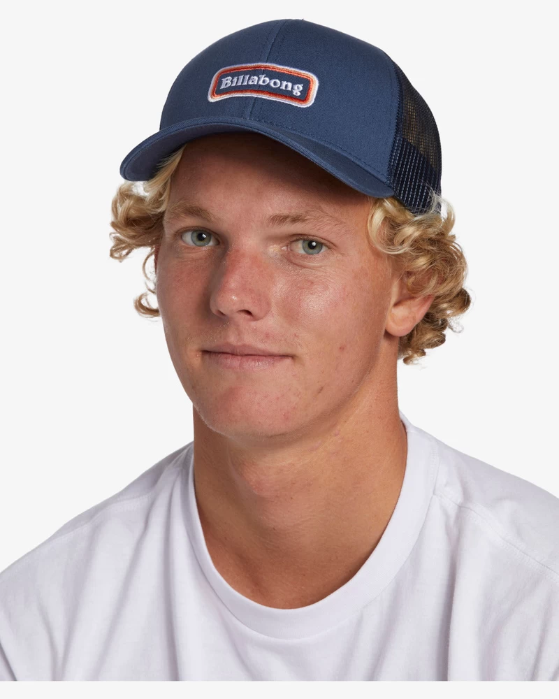 Chapéu Trucker Billabong Walled - Azul Denim