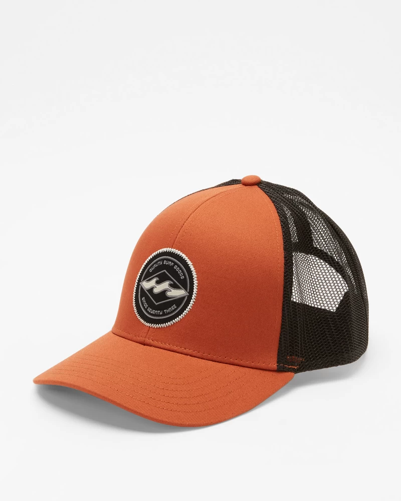 Billabong Walled Trucker Hat - Rust