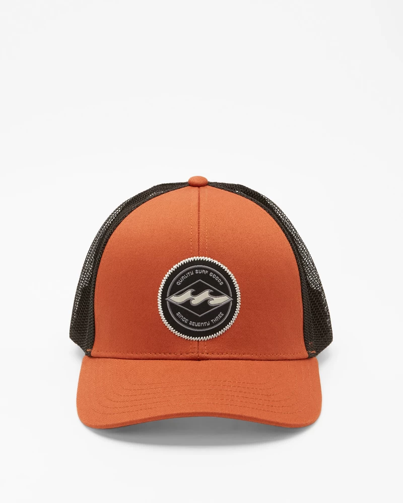 Billabong Walled Trucker Hat - Rust