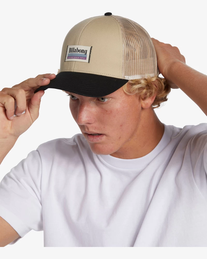 Chapéu Trucker Billabong Walled - Cinza