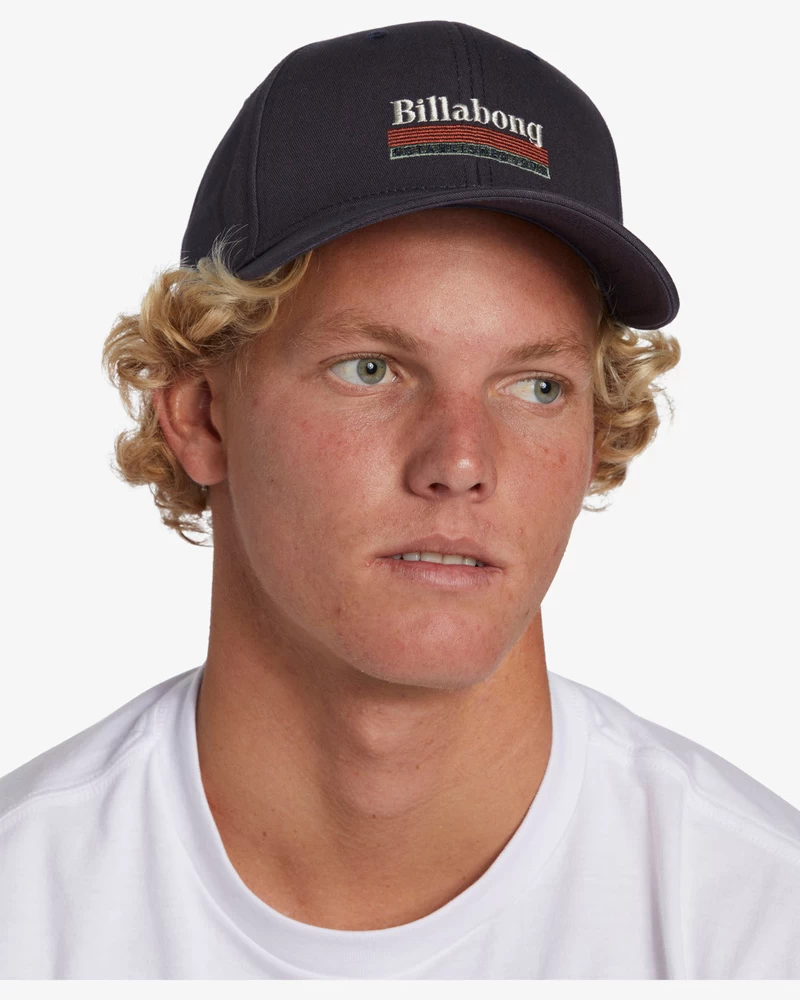 Billabong Walled Snapback Hat - Navy Blue