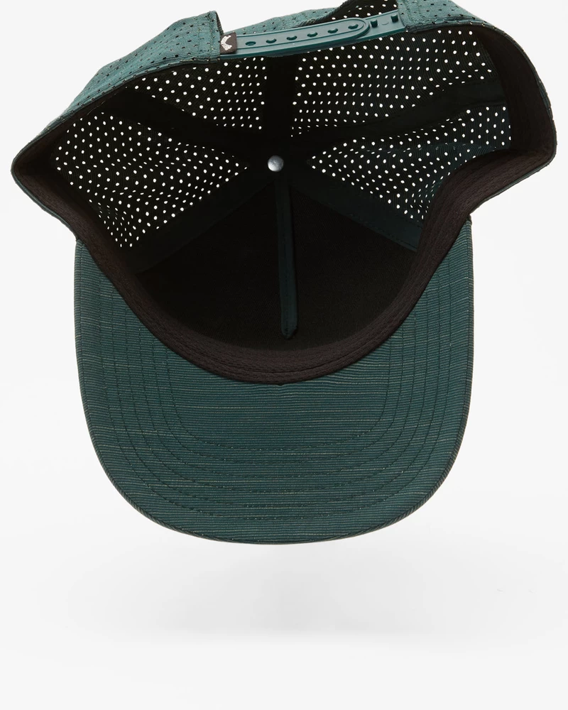 Billabong Crossfire Snapback Hat - Deep Teal