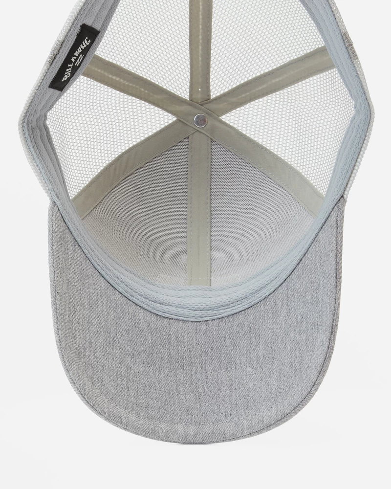 Chapéu Trucker Billabong Walled - Cinza Urze
