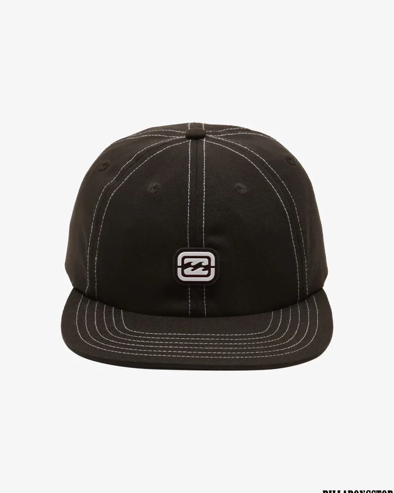 قبعة Billabong ذات قوس مموج Snapback - أسود