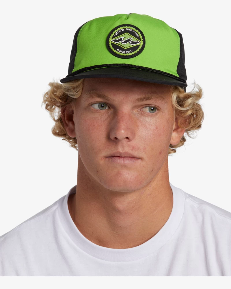 Truckerpet Met Billabong-logo - Zwart