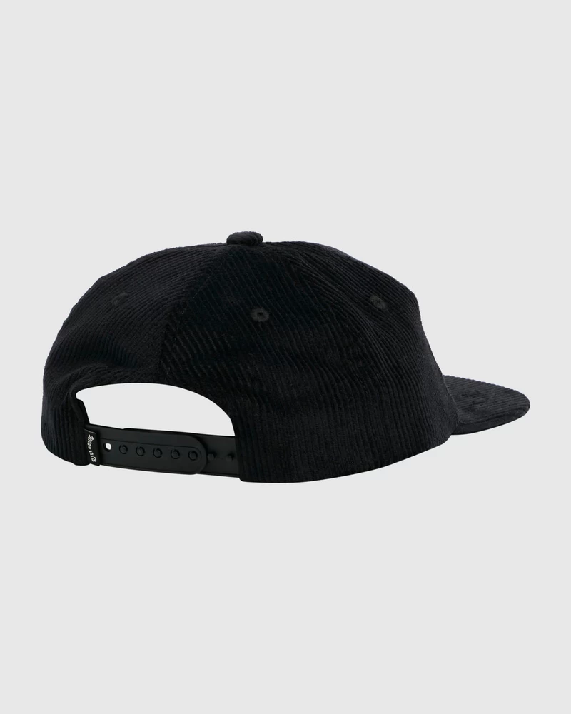 Billabong Base Snapback Hat - Black Corduroy