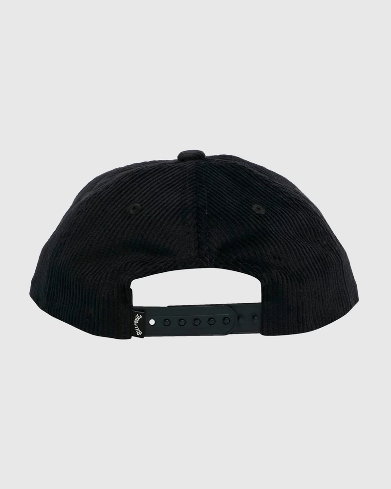 Billabong Base Snapback Hat - Black Corduroy