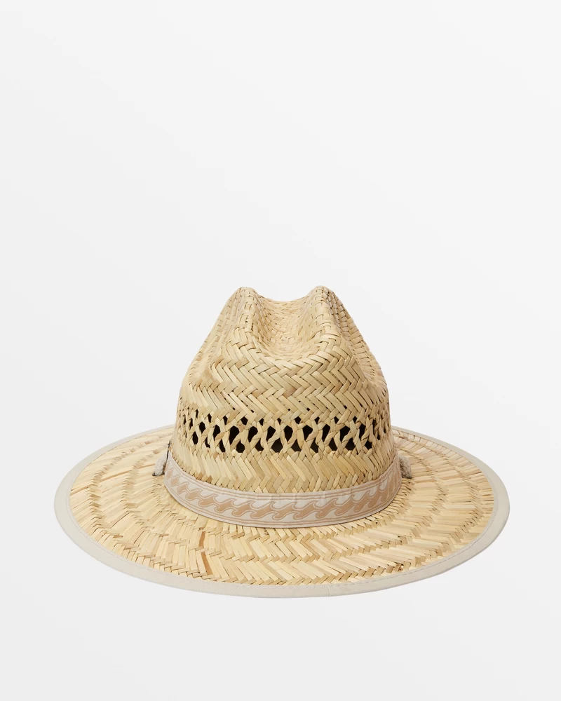Billabong Mid Tides Lifeguard Straw Hat - Cream