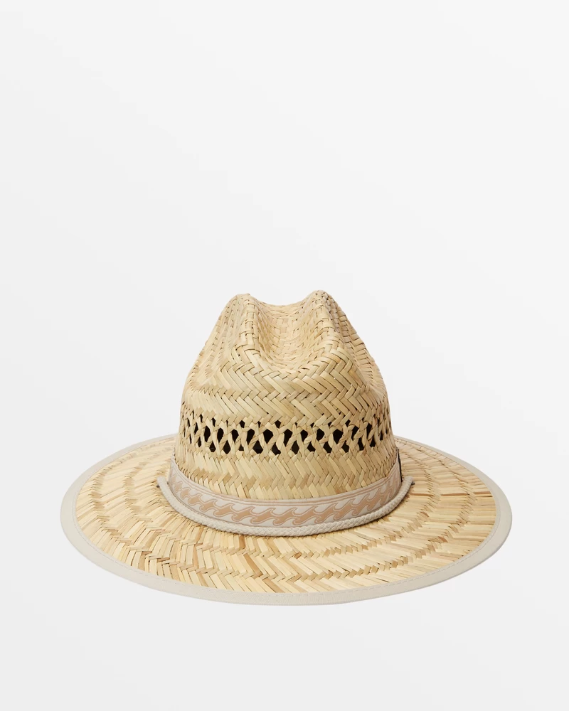 Billabong Mid Tides Lifeguard Straw Hat - Cream