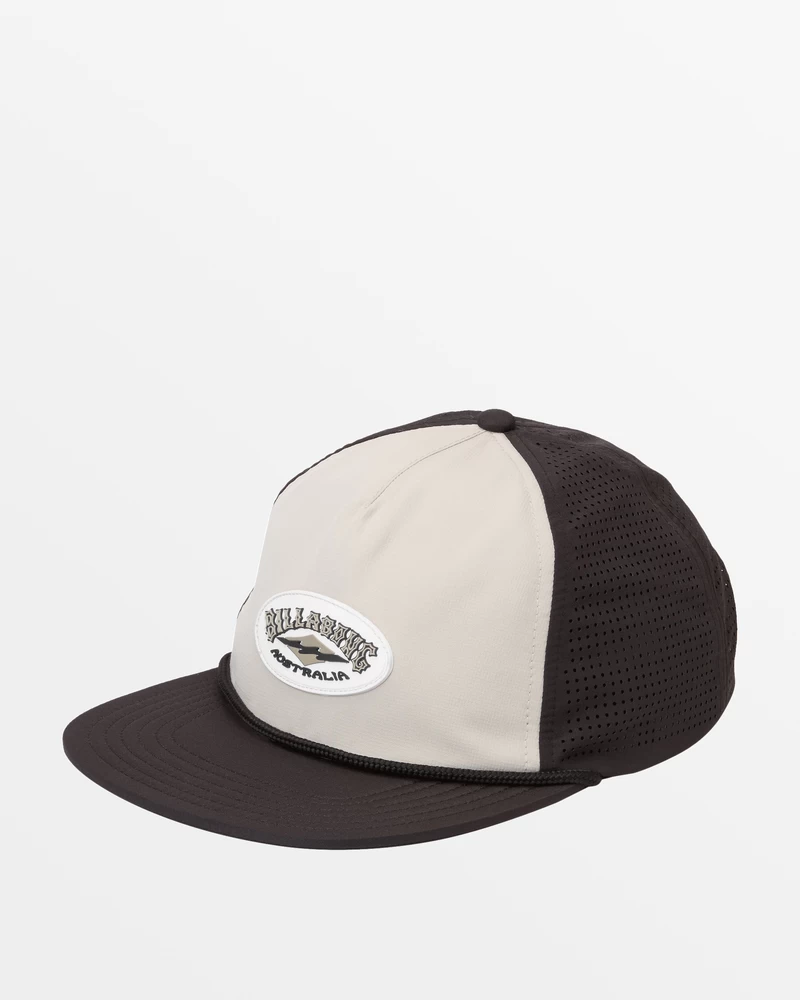 Truckerpet Met Billabong-logo - Vintage Kaki