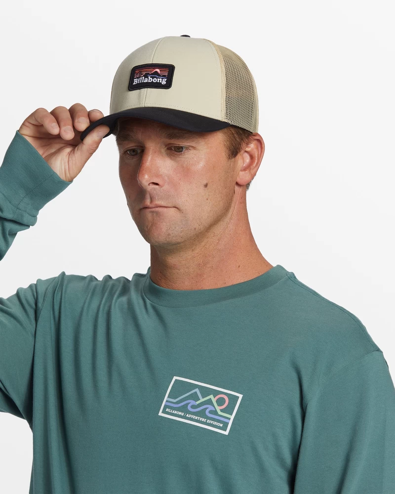 Billabong A/Div Trucker Hat - Black/Tan