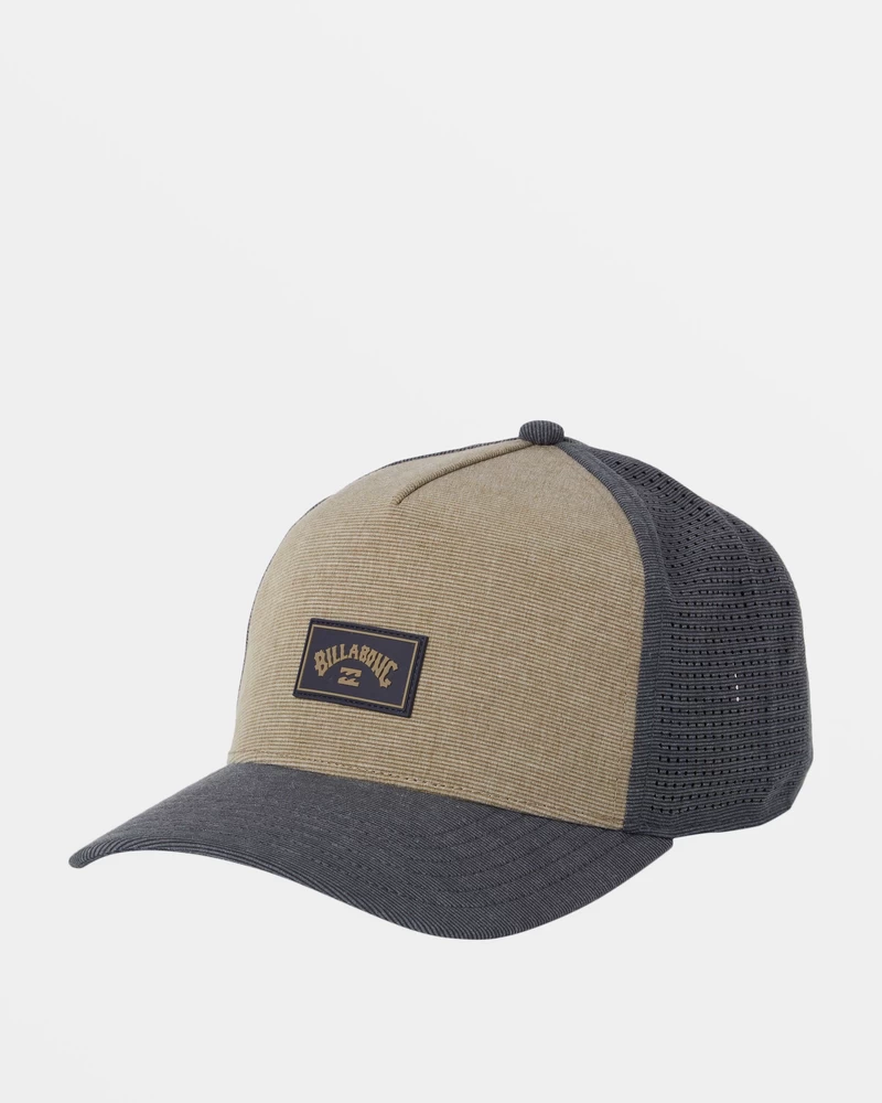 Billabong Crossfire Snapback Hoed - Marine/kaki