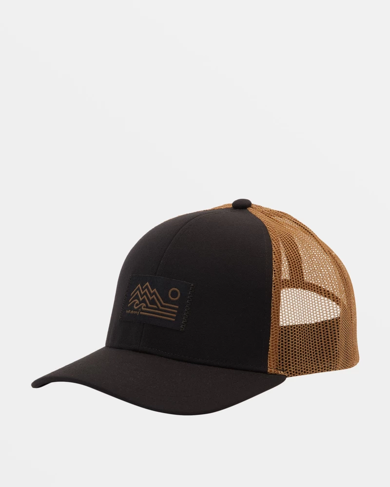 Billabong Adventure Division Range Trucker Hat - Black/Tan