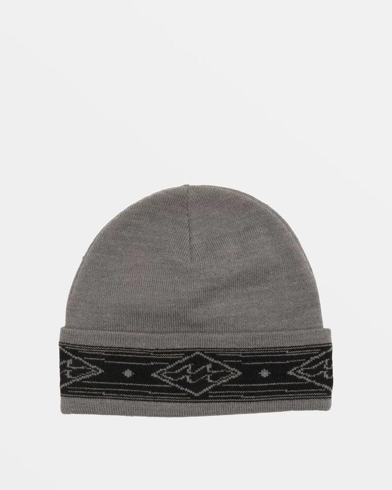 Billabong Adventure Division Reissue Cuff Beanie - Grey Heather