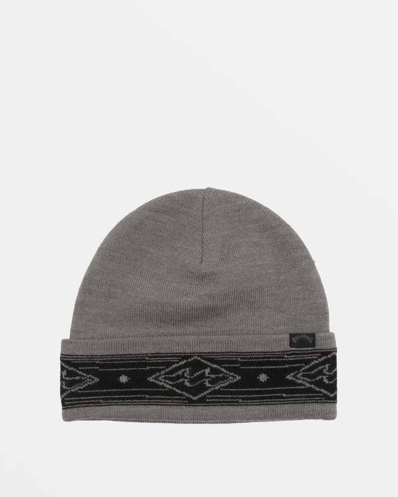 Billabong Adventure Division Reissue Cuff Beanie - Grey Heather