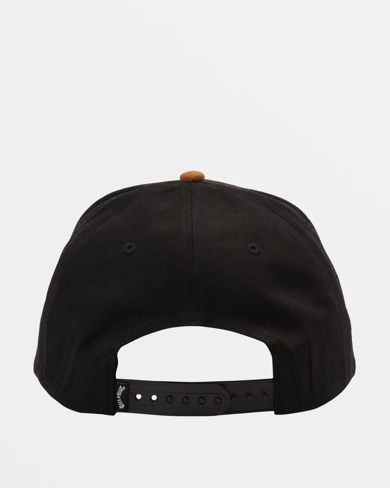 Billabong Stacked Snapback Hat - Black/Tan