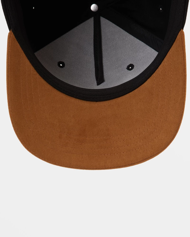 Billabong Stacked Snapback Hat - Black/Tan
