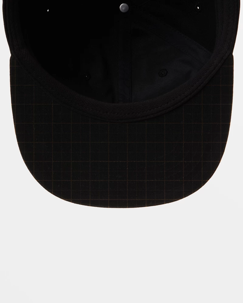 Billabong Mogul Snapback Hat - Washed Black