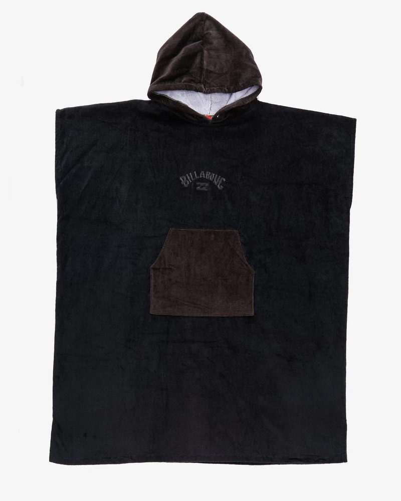 Asciugamano Fasciatoio Con Cappuccio Billabong BBG - Nero