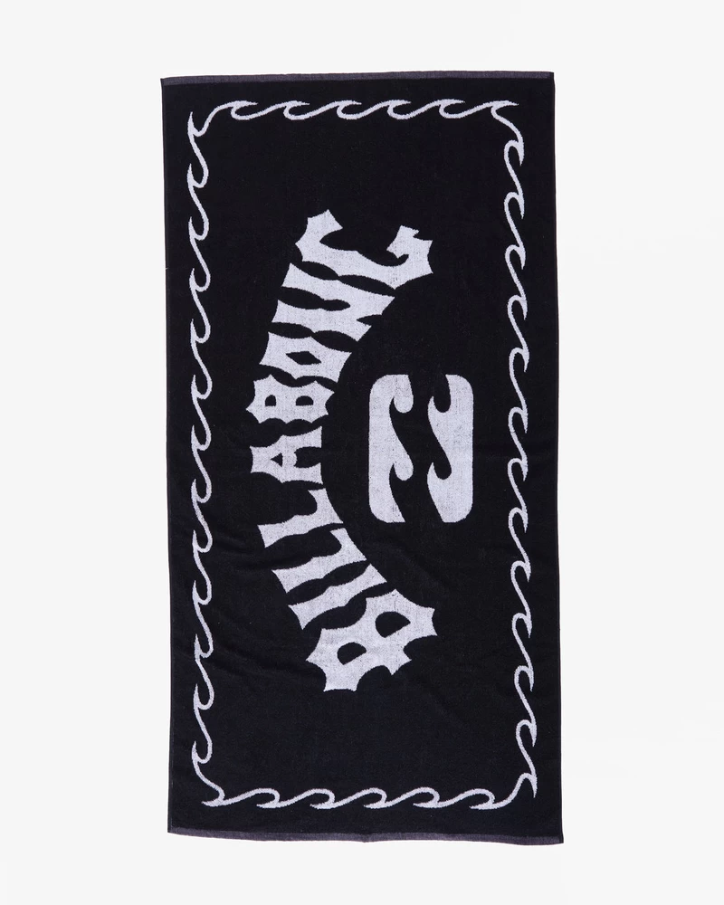 Billabong Arch Beach Towel - Black