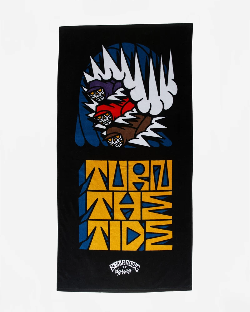Billabong Turn The Tide Towel - Black