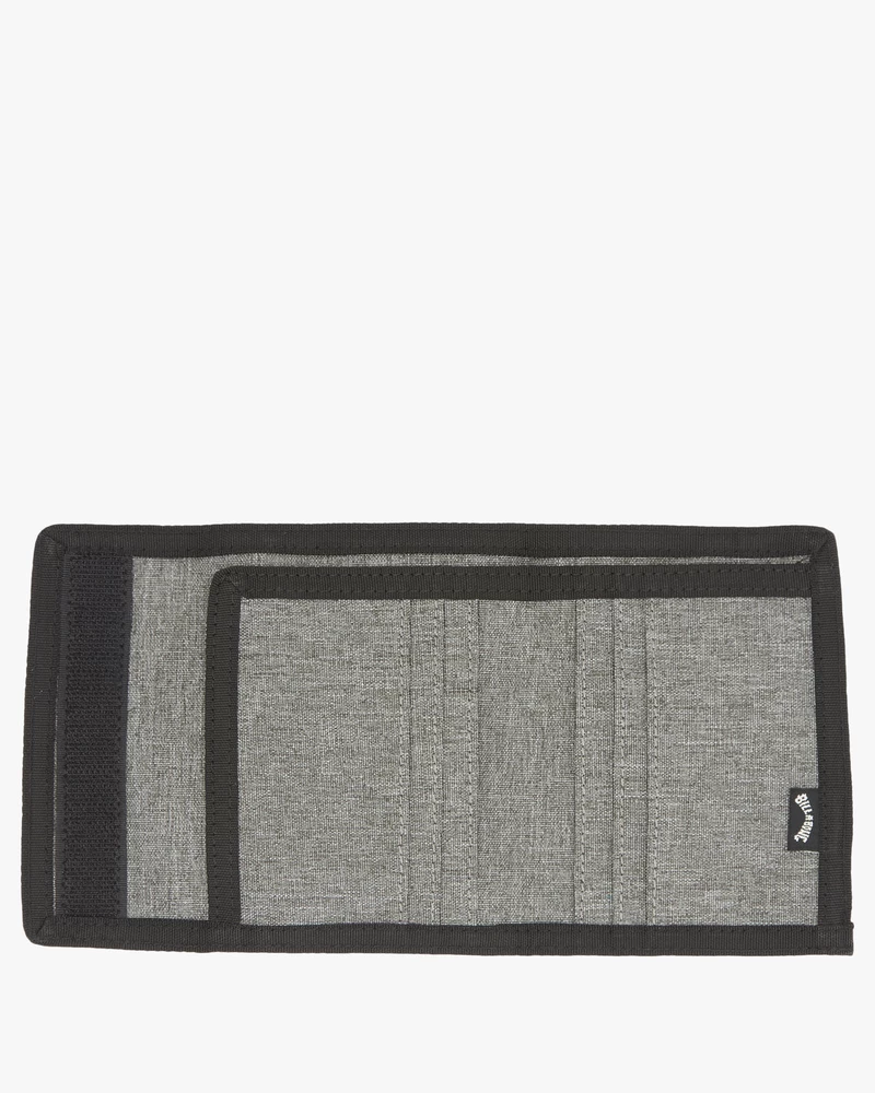 Billabong Tribong Lite Tri-Fold Wallet - Grey Heather