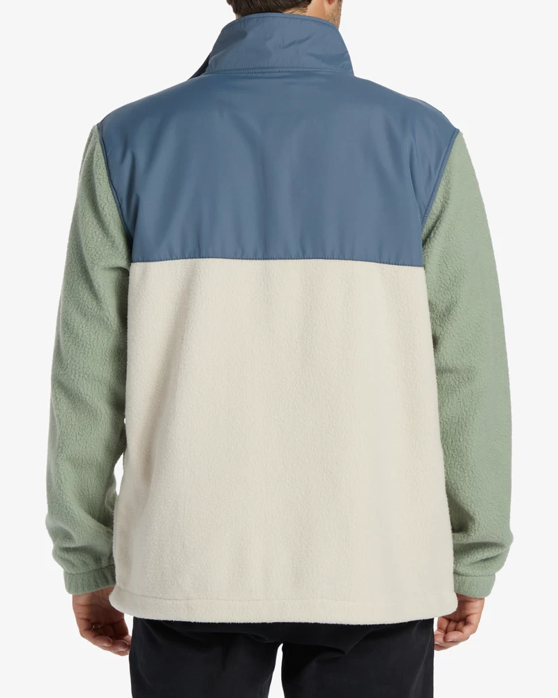 Billabong A/Div Boundary Trail Zip-Up Fleece - Chino