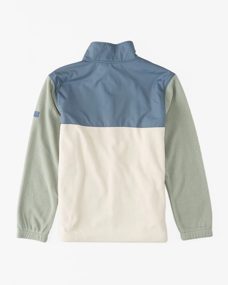 Billabong A/Div Boundary Trail Zip-Up Fleece - Chino