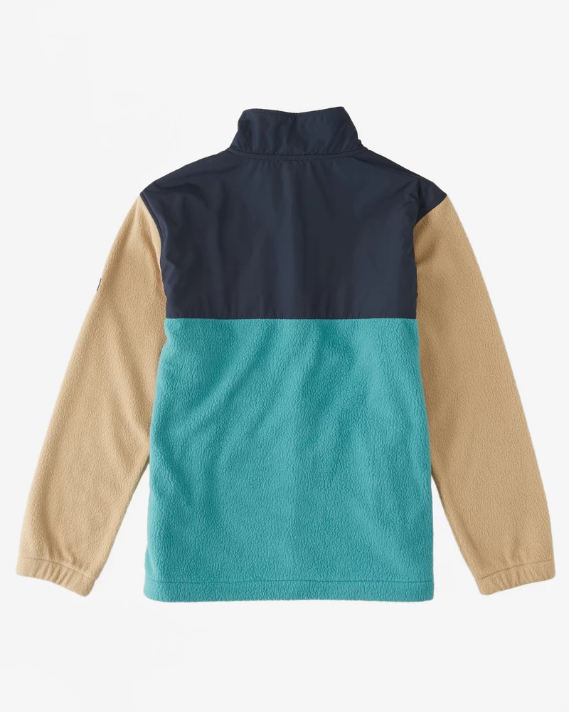 Billabong A/Div Boundary Trail Zip-Up Fleece - Pacific
