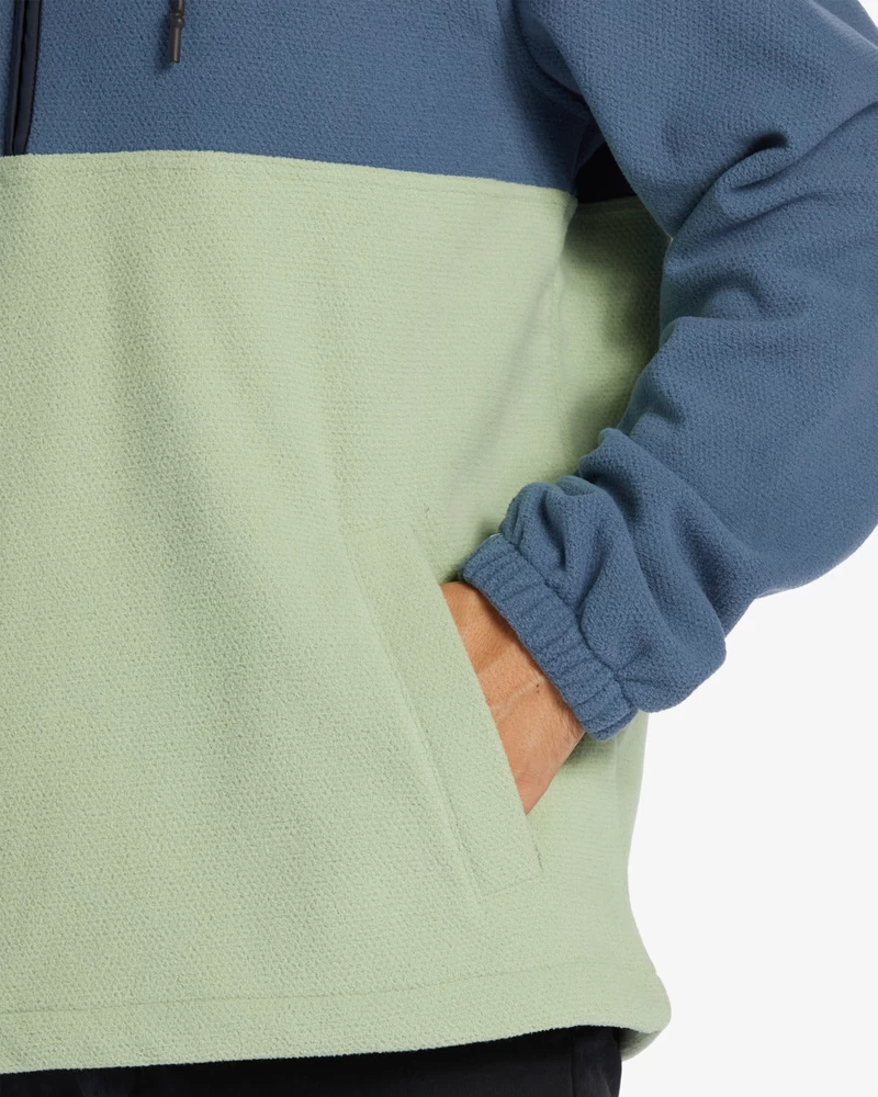 Billabong A/Div Boundary Hooded Half-Zip Pullover - North Sea