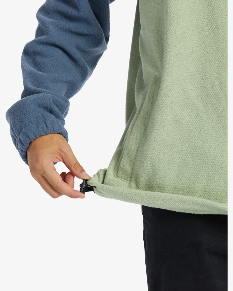 Billabong A/Div Boundary Hooded Half-Zip Pullover - North Sea